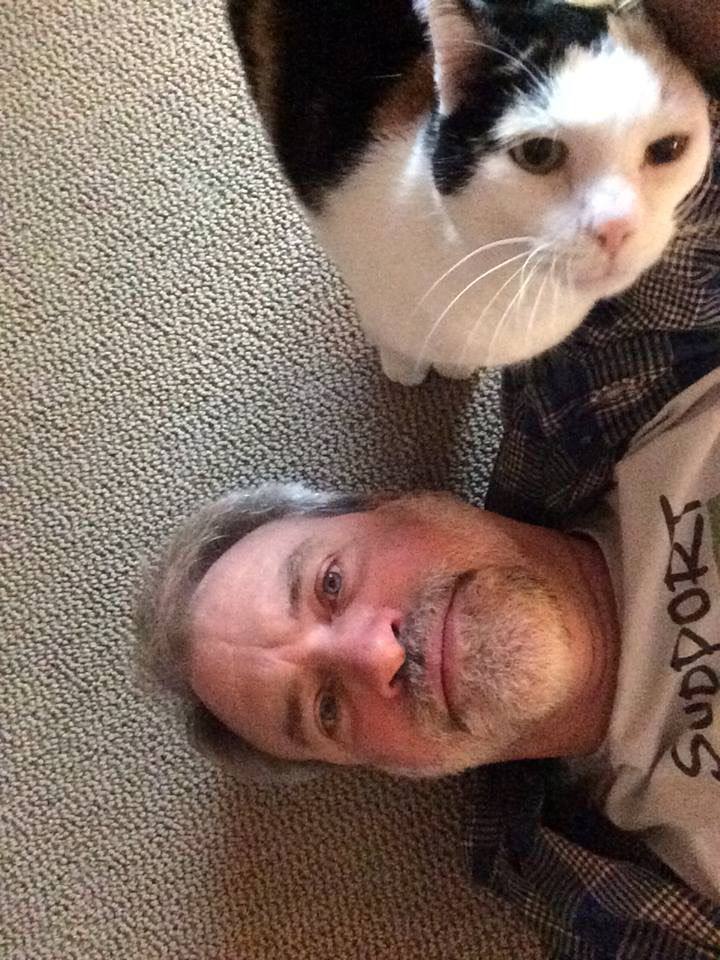 Playing time with my kitty.